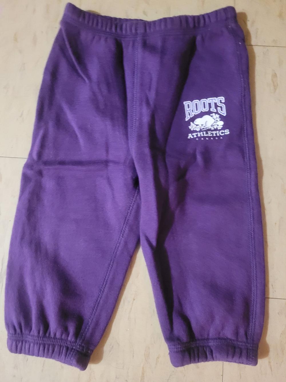 2x Roots Kids Purple Athletic Sweatpants